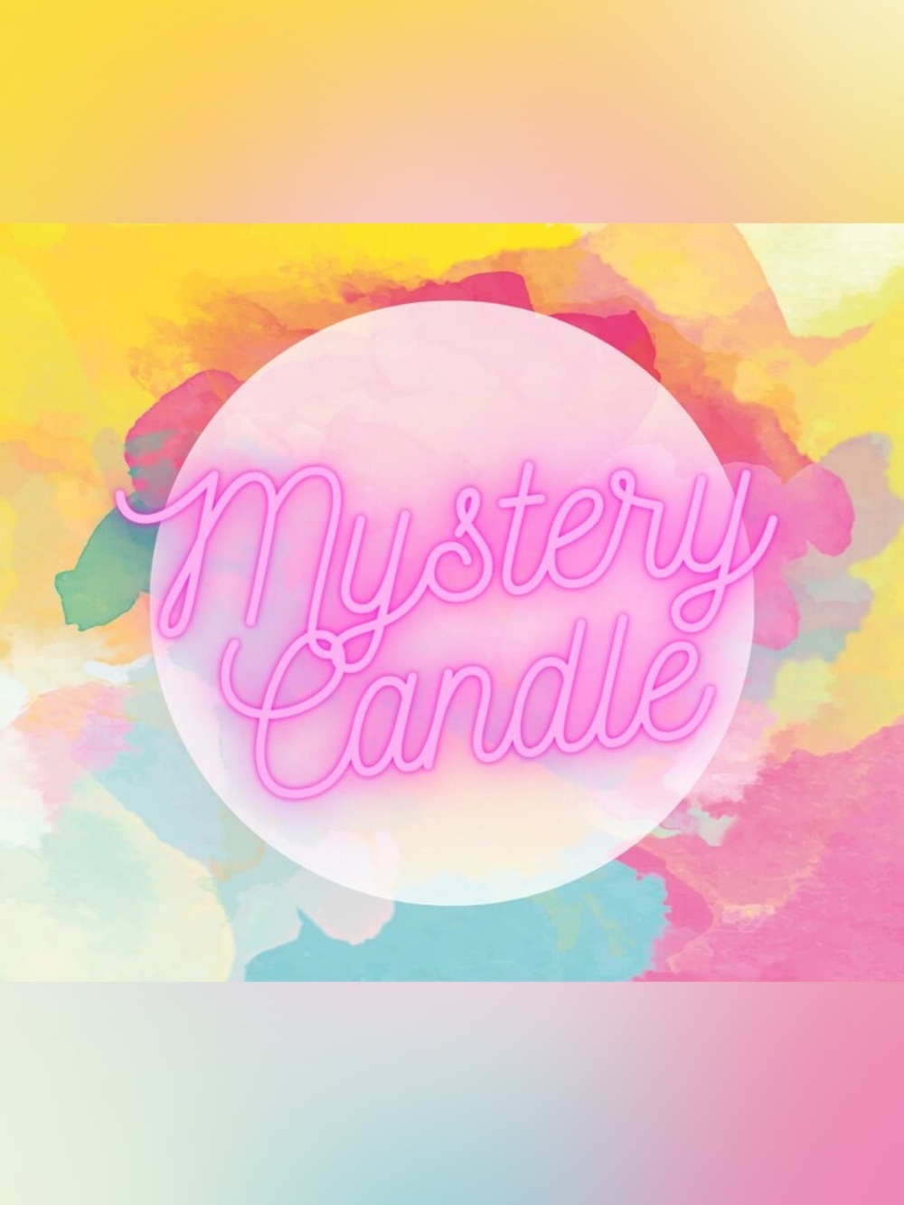 MRS215 Live Show Exclusive Novelty Candle